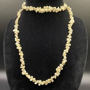 Natural Umbonium Snail Shell Necklace